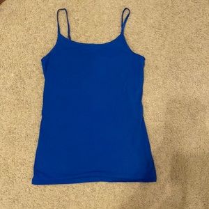 Brand is Mossimo Supply Co., size medium, and blue